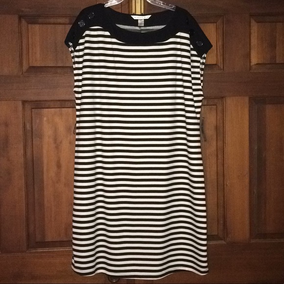 Aa Studio Dresses & Skirts - AA Studio Women's Dress Plus Size Stripped Retro